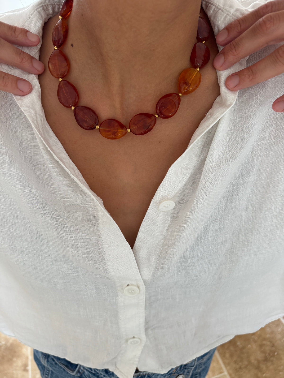 COLLIER LILA